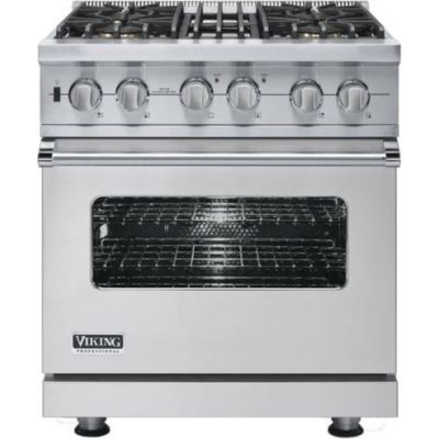 Used: Viking VDSC5304BSS Professional Custom Series 30" Gas Range - Stainless Steel